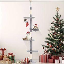 Cat Tree 5-Tier Floor to Ceiling X(41)