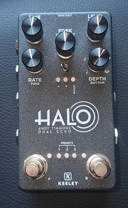 Keeley Halo Andy Timmons Dual Echo Pedal