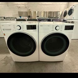 LG Washer And Dryer Set 2024 ( Lavadora Y Secadora )