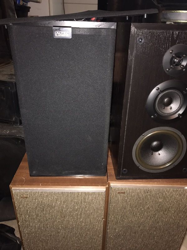 希少　ALTEC lANSING high fidelity speaker Single Altec Lansing High Fidelity Speaker 85 8 Ohms 35837