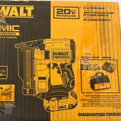 Dewalt 23 Ga Pin Nailer Kit 