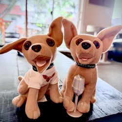 Vintage Taco Bell Chihuahua Plush Toys