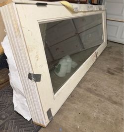 Over height exterior glass door