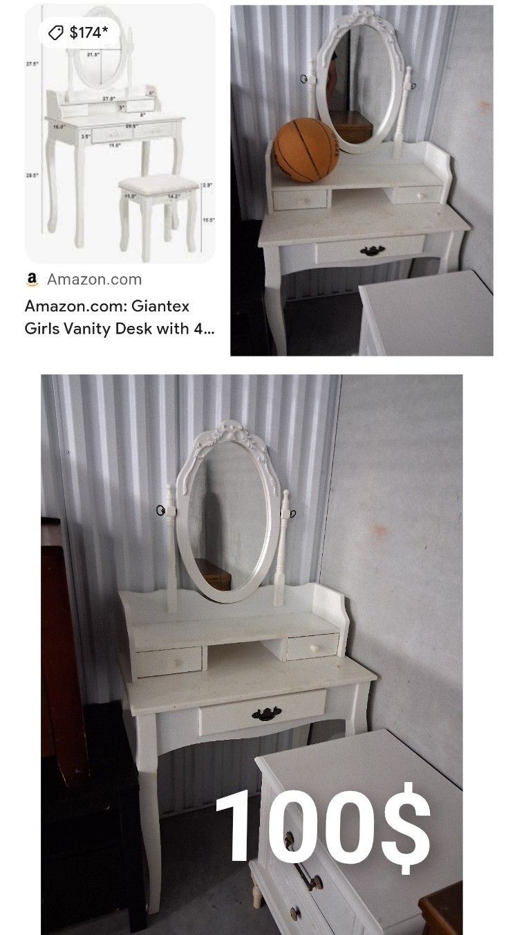 Makeup Dresser Mirror