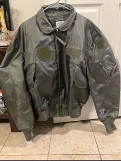 Military Army Navy Air Force Flight Jacket Flyers Men Summer Fire Resistant Type CWU- 36/P