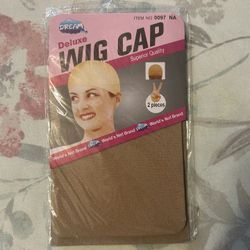 Dream deluxe Wig Cap 0097 2 Pieces One Size Fits All Polyester Superior Quality