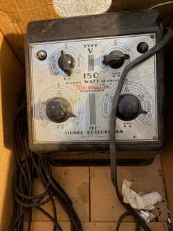 Vintage Trains and Train Master Transformer