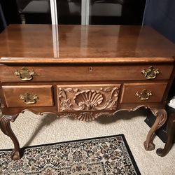 Armoire Credenza Wood Buffet Table 