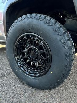 17x9 KMC Wheels And Tires 285/70/17 Ameritread AT