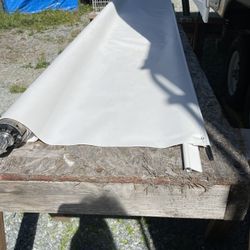 RV Camper Slide Out Awning 93 Inch White