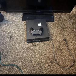PS4 Console With Controller And 40 Inch Tv Included 