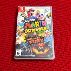 Nintendo Switch Games. Super Mario 3D World + Bowsers Fury. Nintendo Switch 