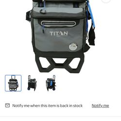 Titan By Artic Zone Cooler With Cup Holder
