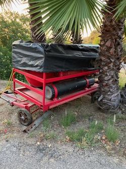 C02 Fire Suppressant System on Trailer