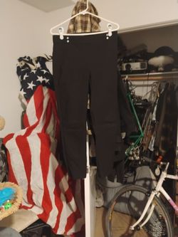 Black Slim Dress Pants