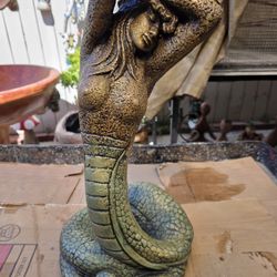 Woman Snakes Statue For Sale 