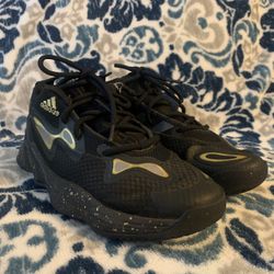 adidas exhibit A candace parker black and gold shoes size 6.5