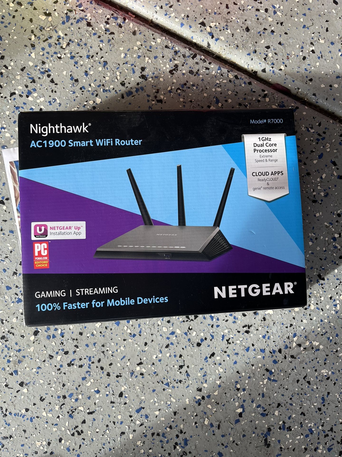 Router Never Used