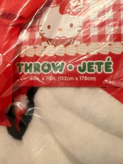 Hello Kitty Throw Blanket 60x70