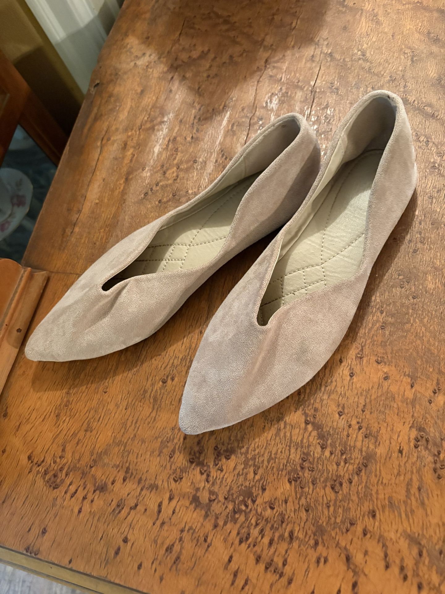 Super Comfy Suede Flats