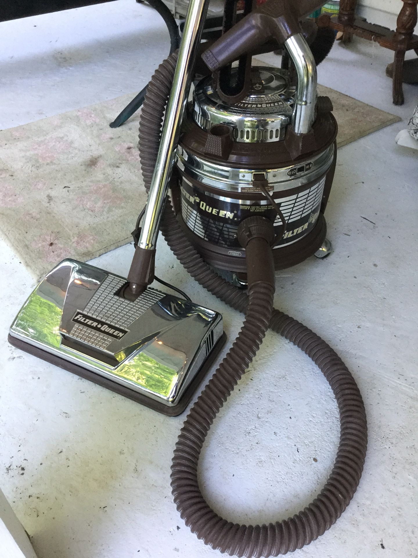 Vintage Working Filter Queen Vacuum