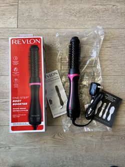 Brand New Revlon One-Step Root Booster 1.5" Round Brush Dryer & Styler