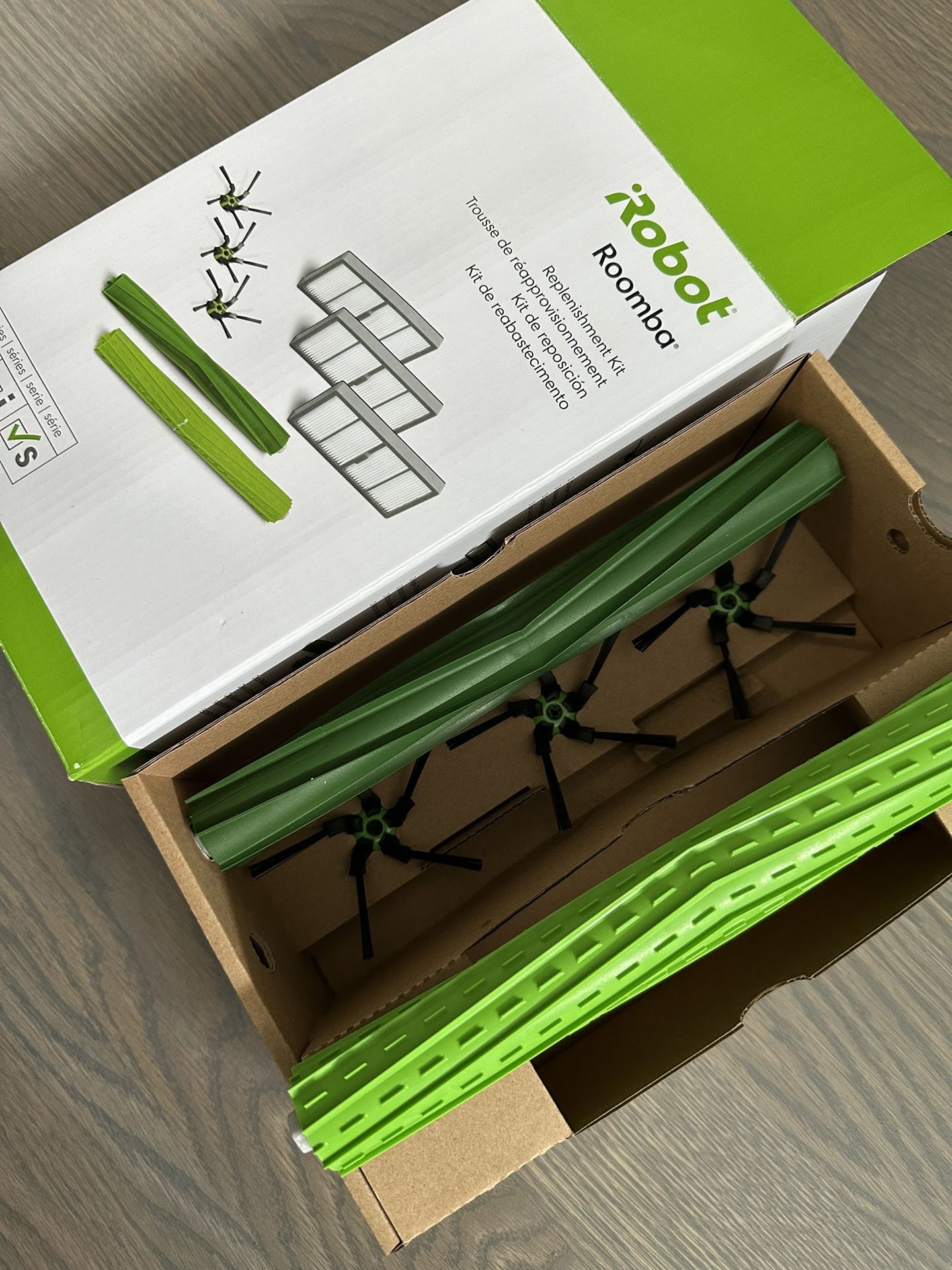 iRobot Authentic Dual Multi-Surface Rubber Brushes and 3-pack Corner Brush