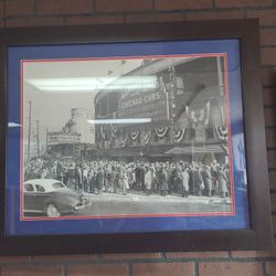 CHICAGO CUBS PICTURE LARGE