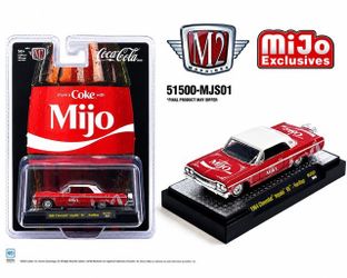 M2 Machines 1:64 Coca Cola ” Share A Coke with Mijo” 1964 Chevrolet Impala SS Lowriders – Special Edition