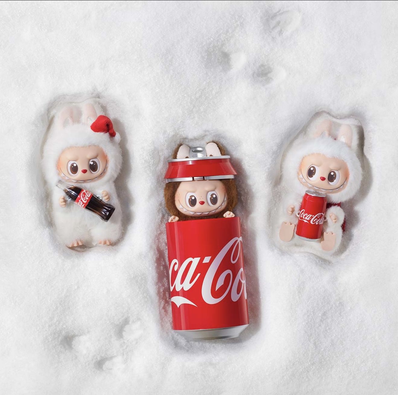 Coca-Cola Labubu Set