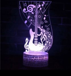 3D Night Light with remote smart touch