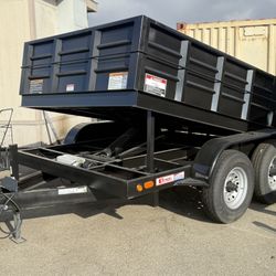2025 Carson Trailer Dump Trailer 7’ X 10’ 10K GVWR 