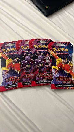 Pokemon Destined Rivals 4 Pack