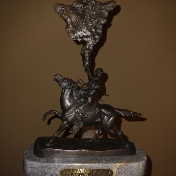 FREDERICK REMINGTON BRONZE Buffalo Soldier Edition for Sale in