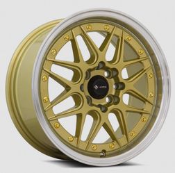 VORS VR7 15x7 8x100/114.3 Gold