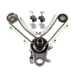 SCITOO TKMI047L Timing Chain Kit Tensioner Guide Rail Sprocket Crank Sprocket Idler Sprocket