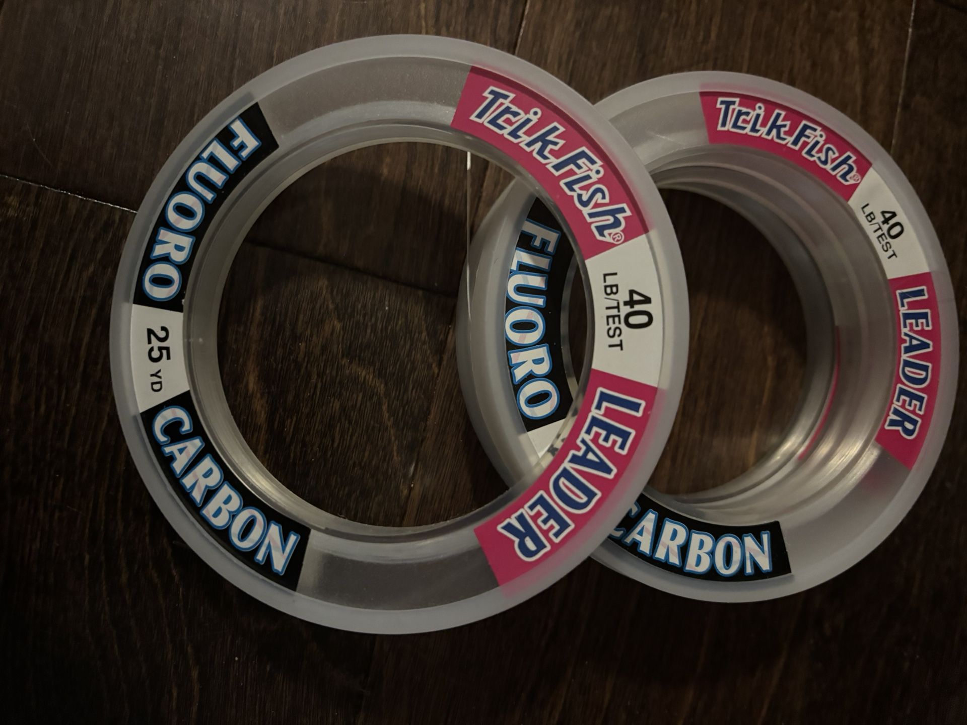 Trikfish 40 Lb Fluorocarbon Lot 2