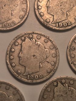 Early 1900s "V" Nickels $2.00 or Less