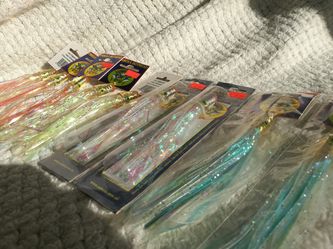 Squid skirts - Lures for trolling.