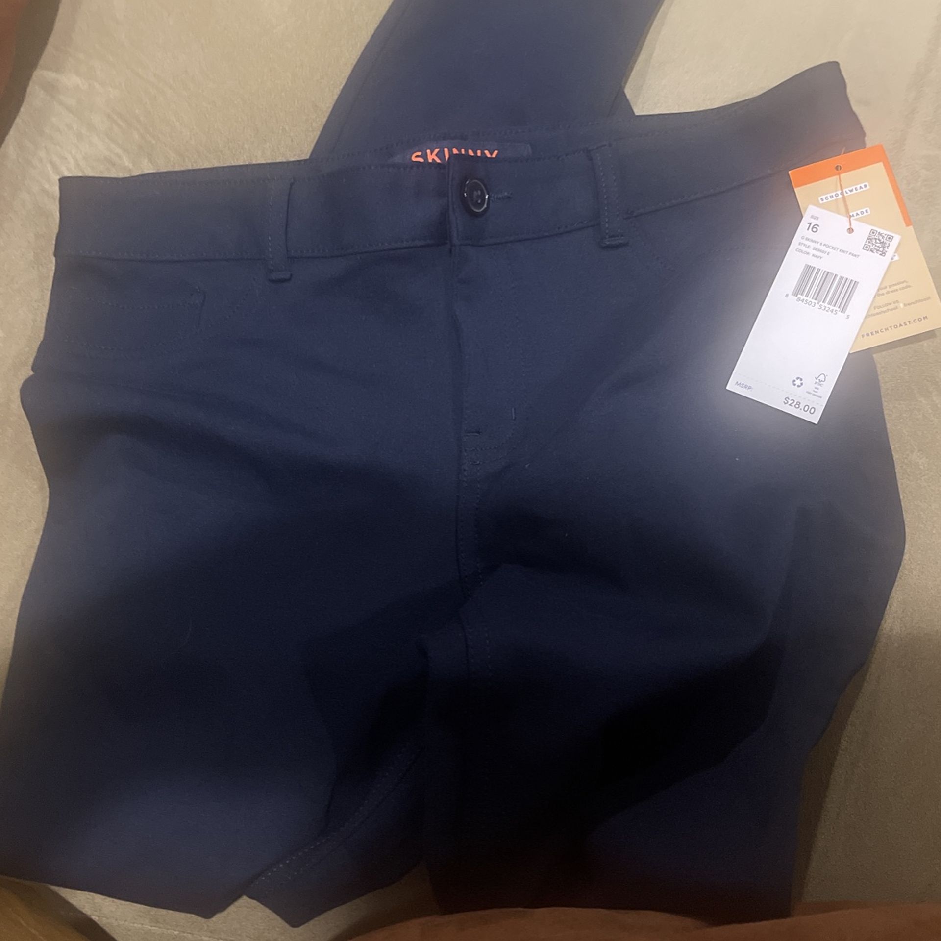 Girls Skills Jeans Uniform For School 