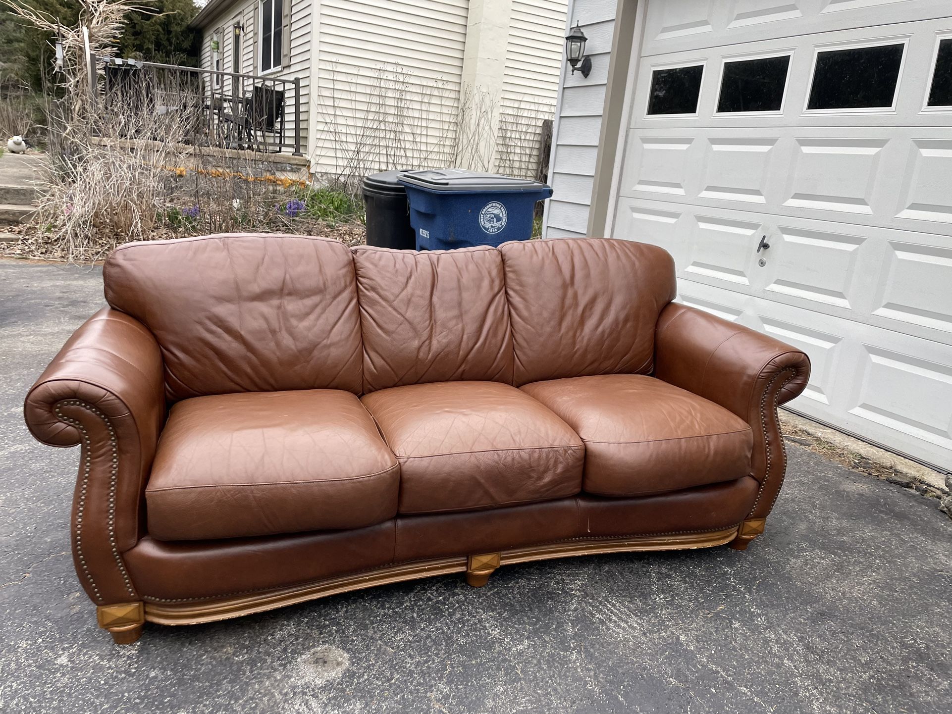 Large Leather Couch