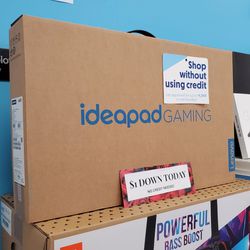 Lenovo Ideapad Gaming Laptop Brand New - $1 DOWN TODAY, NO CREDIT NEEDED