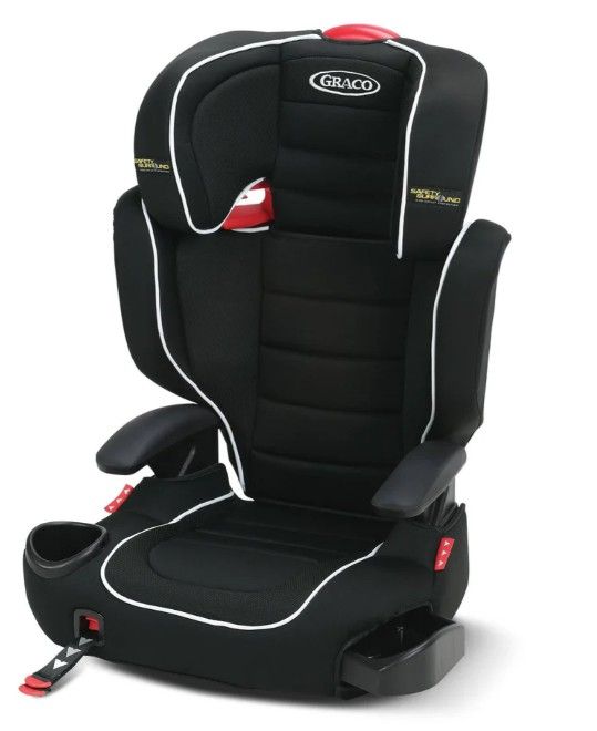 Graco Car Seat Backless Booster XL Black Big Kids