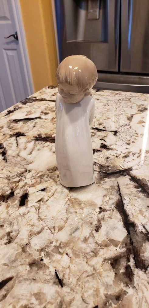 Lladro Angel With Bell