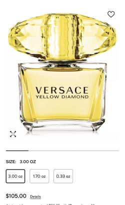 Brand New- Versace Yellow Diamonds