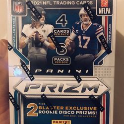 2021 NFL PRIZM Blaster Box
