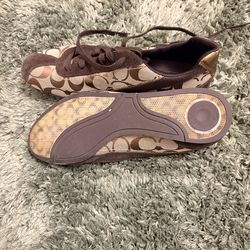 Coach Hilary khaki sneaker