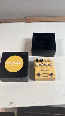 NUX stage floor acoustic preamp and DI