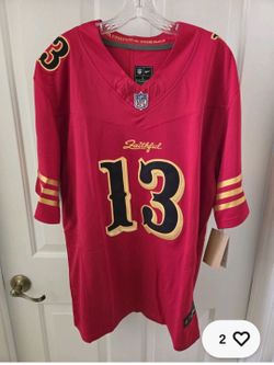 SF 49ERS BROCK PURDY JERSEY L AND 2XL