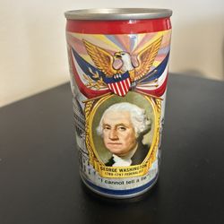 George Washington Falstaff Beer Can 